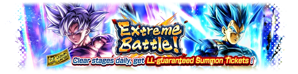 Extreme Battle! - Get Incredible Rewards by Clearing One Stage Each Day!! -