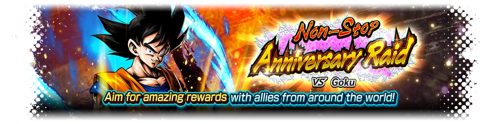Non-Stop Anniversary Raid VS Goku