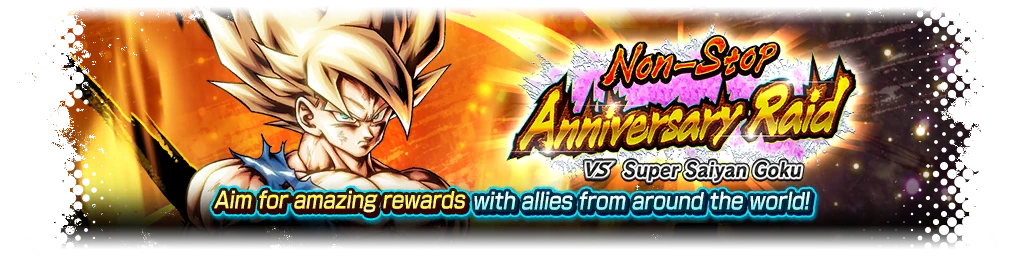 Non-Stop Anniversary Raid VS Super Saiyan Goku