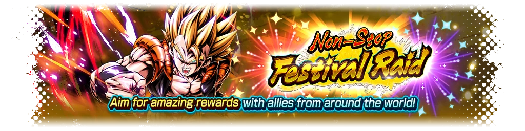 Non-Stop Festival Raid VS Super Gogeta