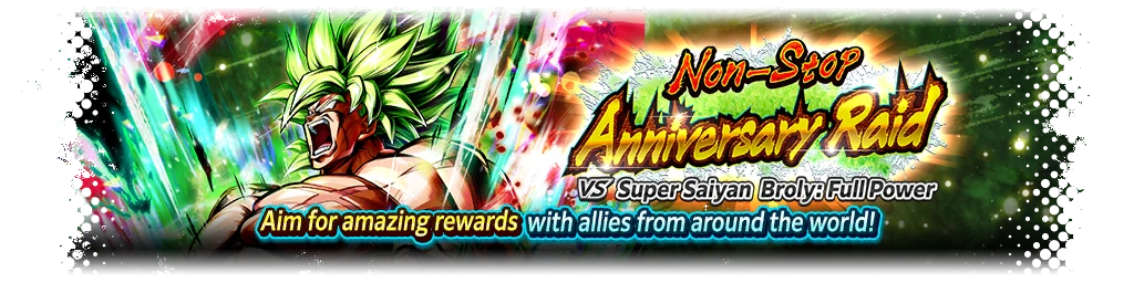 Non-Stop Anniversary Raid VS Super Saiyan Broly: Full Power