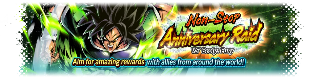 Non-Stop Anniversary Raid VS Broly: Fury