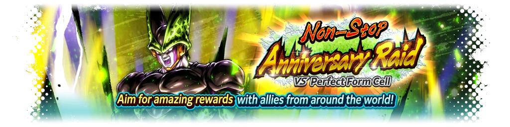 Non-Stop Anniversary Raid VS Perfect Form Cell