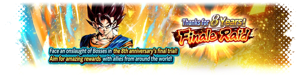 Thanks for 8 Years! Finale Raid